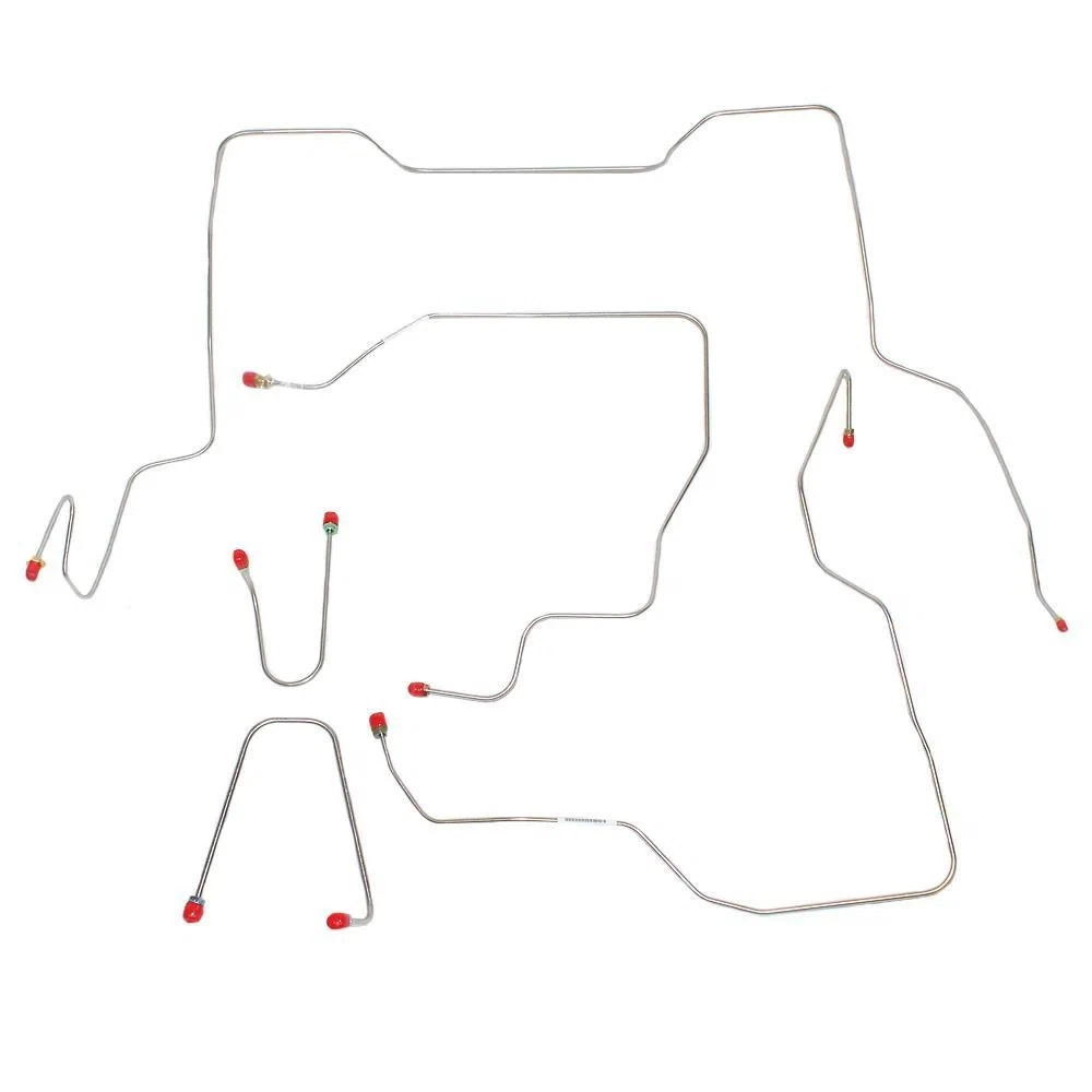 1995-2000 GMC K2500 Complete Brake Line Kit Ext Cab Short Bed CBK0104OM